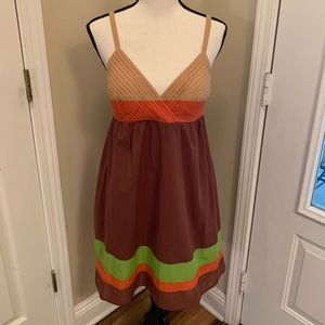 Cotton V-neck sundress